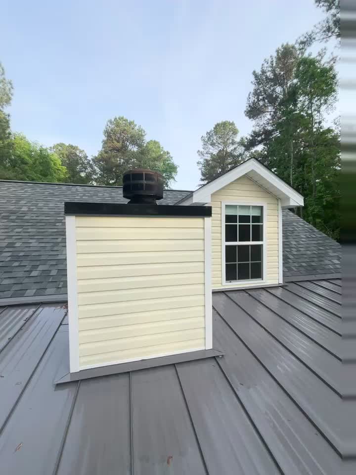 Pressure washing team
