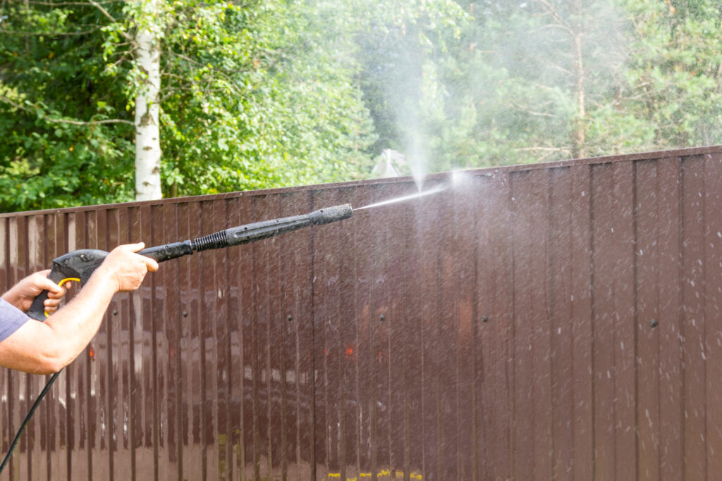 Residential Fence Cleaning